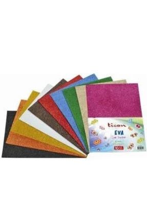 TİCON EVA SİMLİ YAPIŞKANLI 20X30 CM 10 LU PEMBE